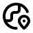 Location pin with clock icon